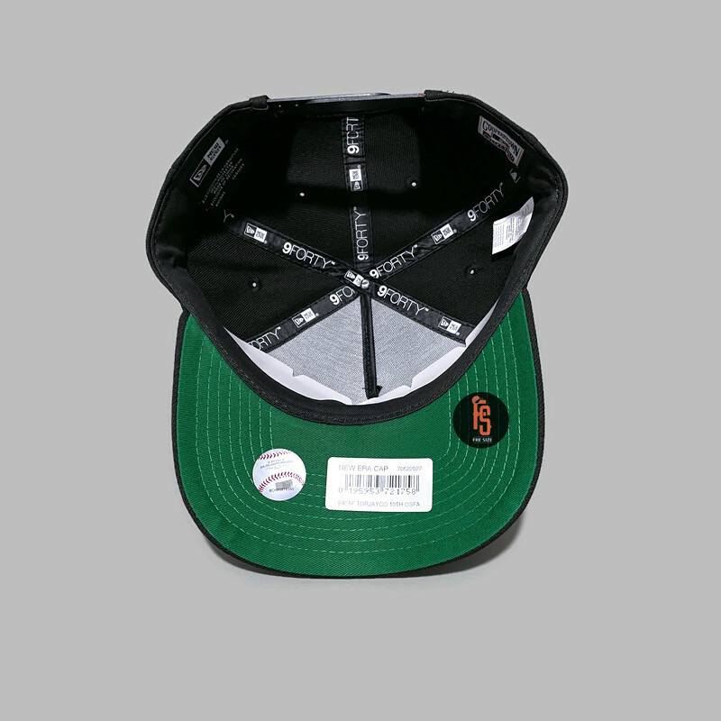 TOPI NEW ERA ORIGINAL A FRAME 10TH ANNIV TORONTO BLUE JAYS BLACK UV GREEN