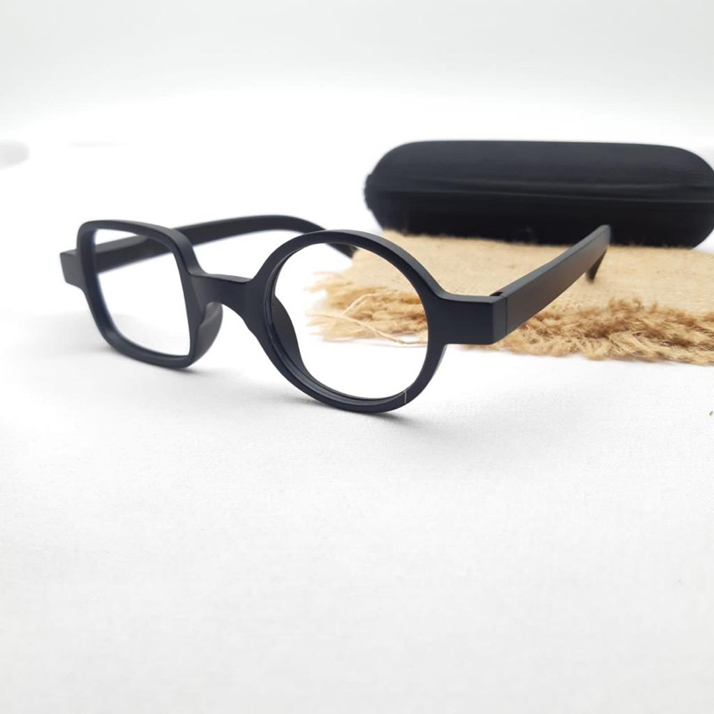 Frame Kacamata Pria & Wanita Bisa ganti lensa Plus/Minus/Normal(tanpa ukuran)