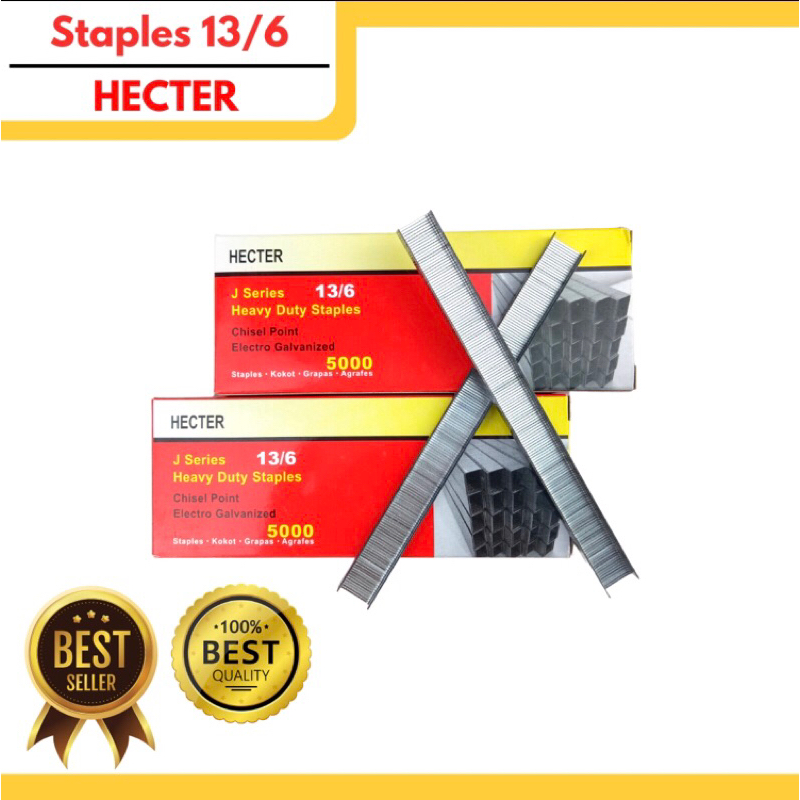 

Isi Refill Staples Tembak 13/6 6 mm Gun Tacker Sofa Jok