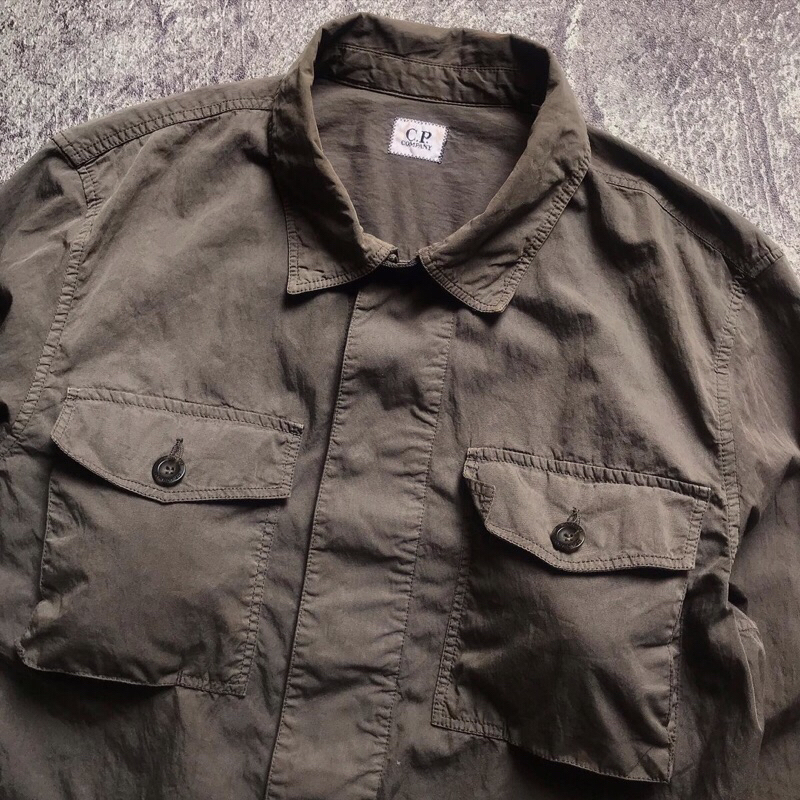 cp company nylon overshirt second preloved