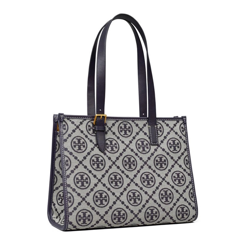 Tory Burch T Monogram Small Zipper Shoulder Tote Bag Female TB 147584