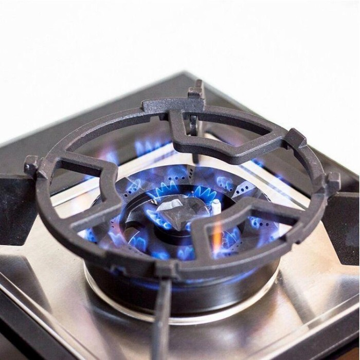 &lt;^ SJA ^&gt; Tatakan Bulet Kompor Bahan Besi Braket dudukan kompor gas  Tatakan Bulet Nampan Dudukan Kompor Gas Stove Rack Bahan Besi