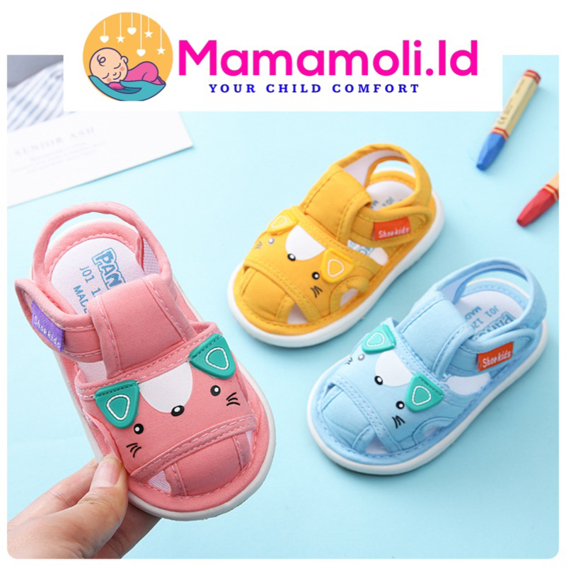 Sandal Sepatu Anak Prewalker Shoes Bayi bunyi Cit CIt Cit/ Sepatu Belajar Jalan Anak Bayi Perempuan Laki Laki / Sandal Anak Bayi Bunyi Anti Slip