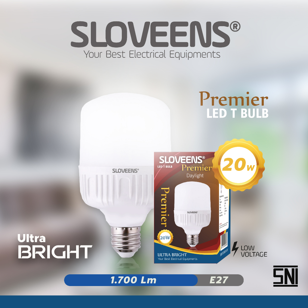 &quot;3RB DPT LAMPU KEREN&quot; Lampu LED T BULB TABUNG SLOVEEN PREMIER 30 WATT