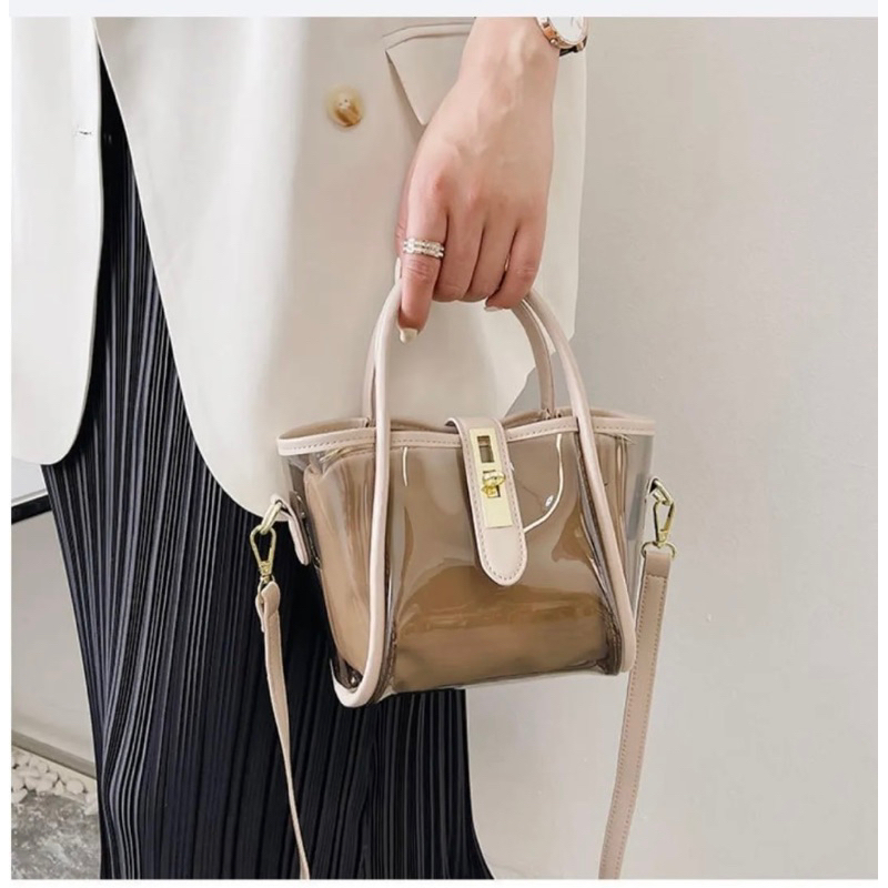 Tas Selempang MIKA | Tas Transparan MiINI ZELA | Tas Wanita Murah | Tas Kekinian