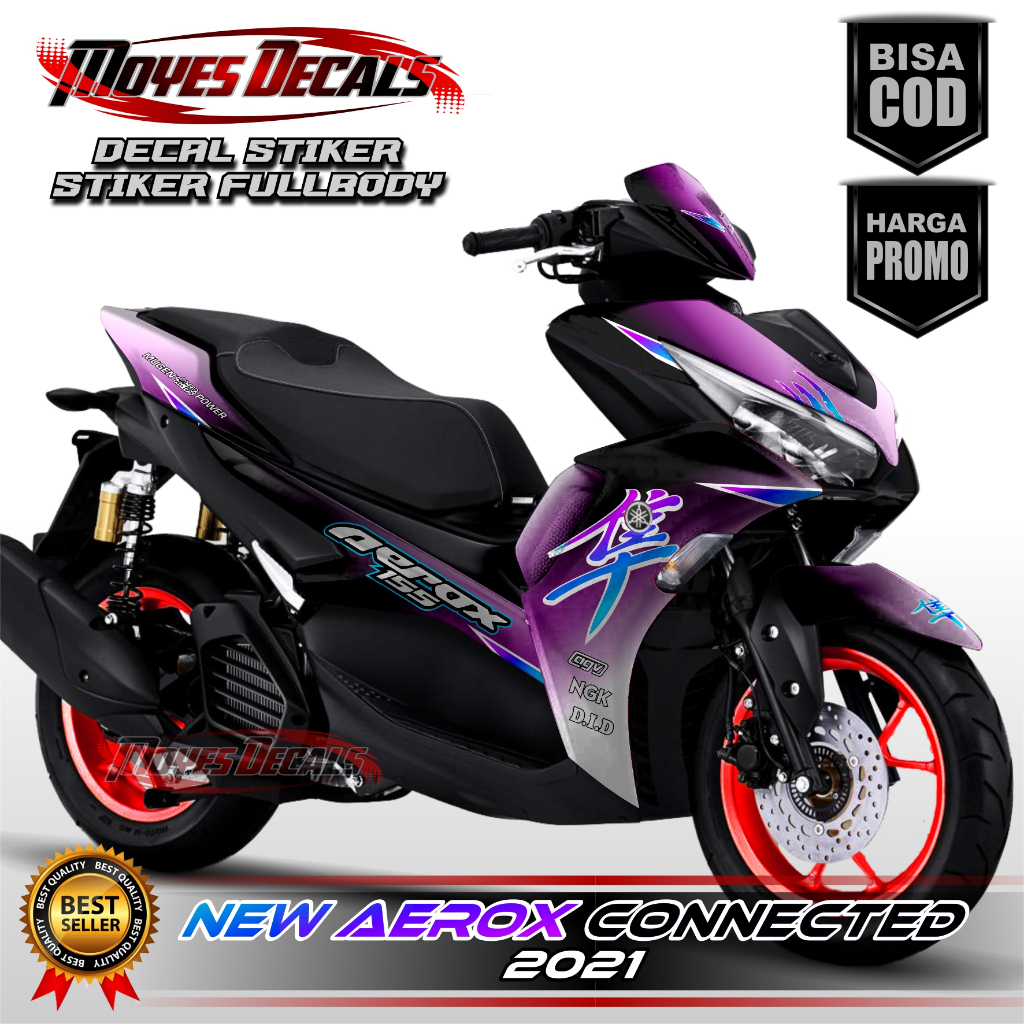 Decal Stiker Motor Aerox New 2021 Fullbody Variasi Stiker Aerox New Fullbody Decal Stiker Motor Aero