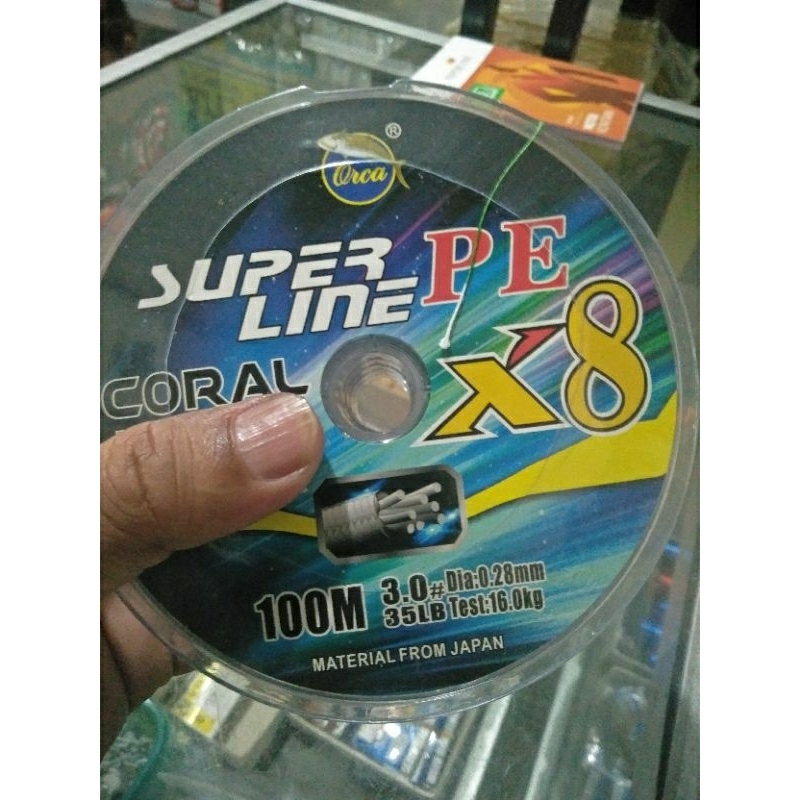 Benang Pe 3 Super Line Orca X8