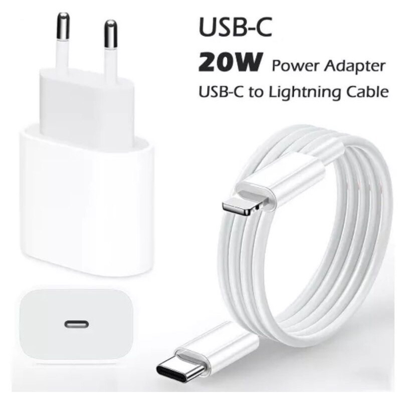 CHARGER LIGHTNING 20W FAST CHARGING TRAVEL CHARGER TERMURAH