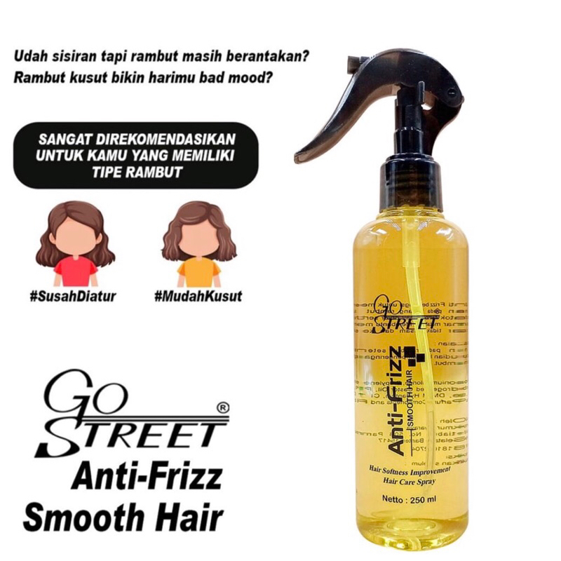 Go Streat Anti Frizz 250ml