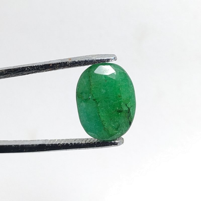 BATU ZAMRUD COLOMBIA ASLI BERSERTIFIKAT NATURAL EMERALD BERYL