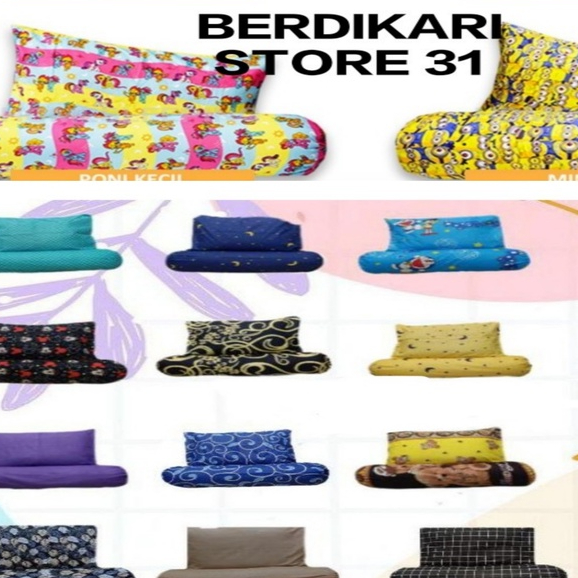 [BS]SARUNG BANTAL KEPALA SATUAN BAHAN LEMBUT HALUS TIDAK LUNTUR