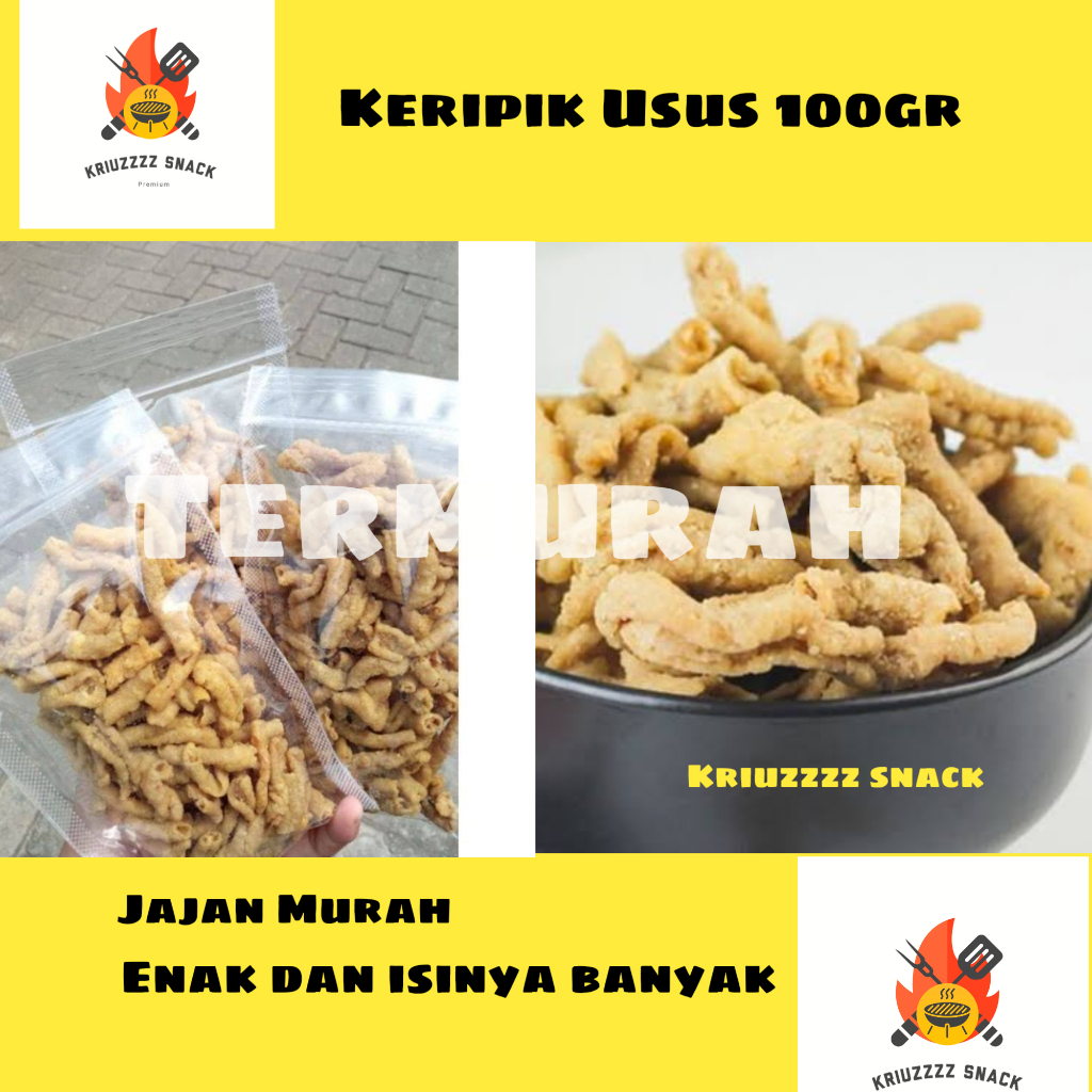 

Keripik Usus Premium Rasa Original