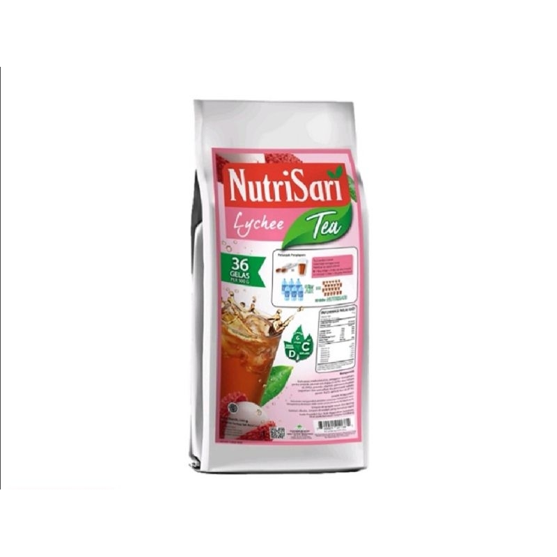 

Nutrisari Lychee Tea Refil 400 gr Minuman Instan