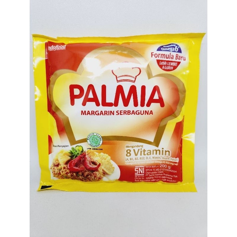 

Palmia Margarin sachet 200 gr