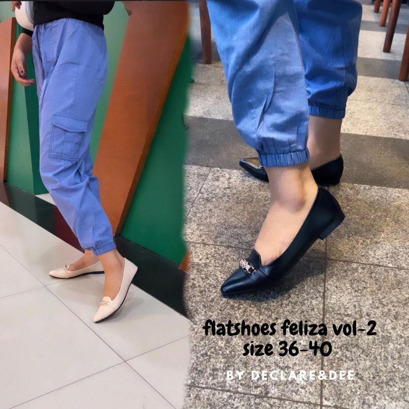 DECLARE&amp;DEE FLATSHOES WANITA CANTIK FELIZA VOL-2