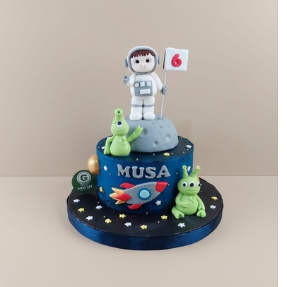 

ASTRONOT UK 15CM / KUE ULANG TAHUN