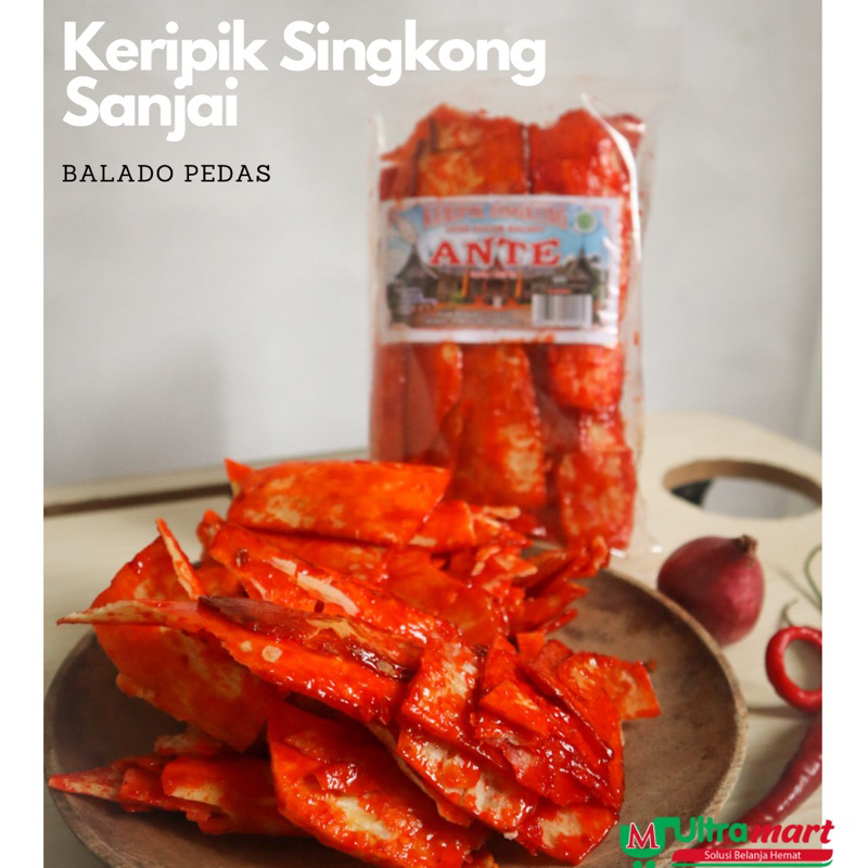 

KERIPIK SINGKONG BALADO SANJAI 200gr