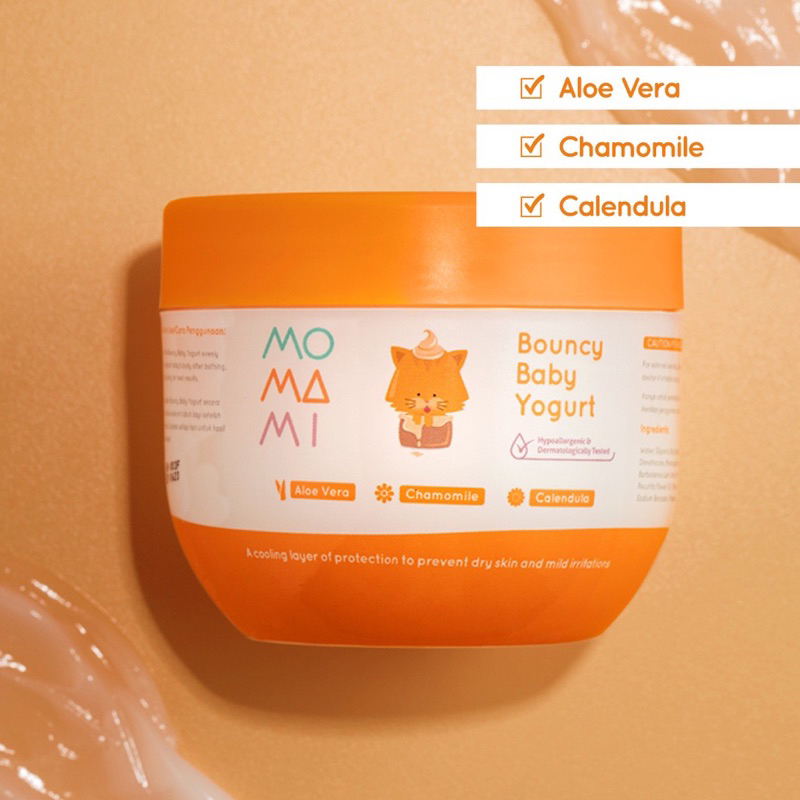 Momami Bouncy Baby Yogurt 200ml / Lotion Bayi