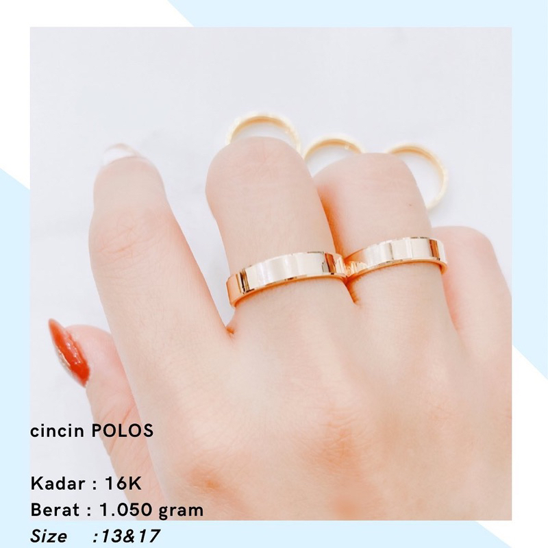 Cincin Emas Polos 1.500 Gr