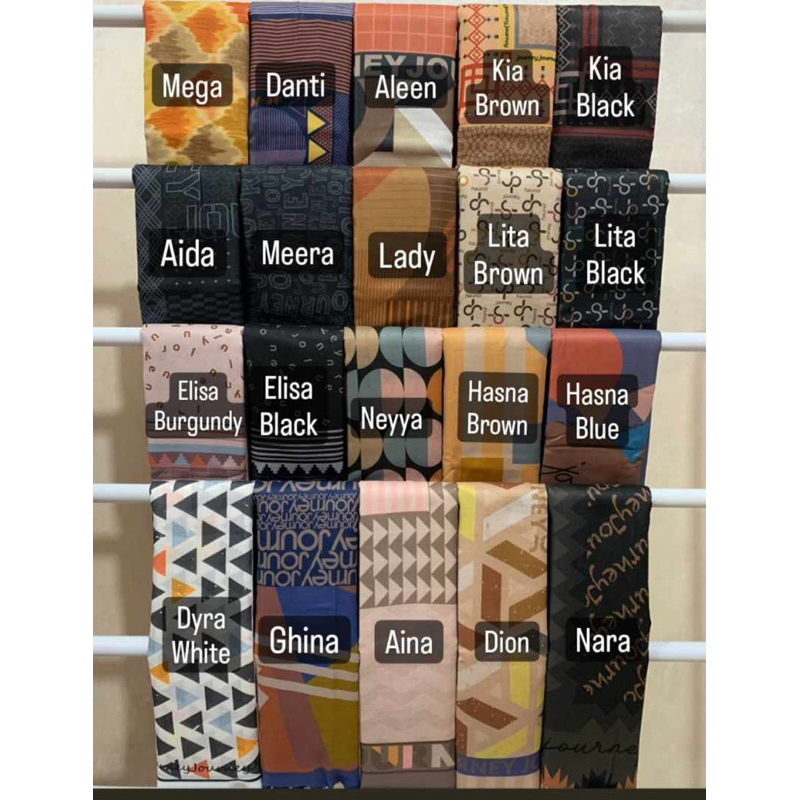 JILBAB SEGI EMPAT ORI JOURNEY SCARVES REGULER SERIES/ HIJAB REGULER ORI JOURNEY/ KERUDUNG JOURNEY MO