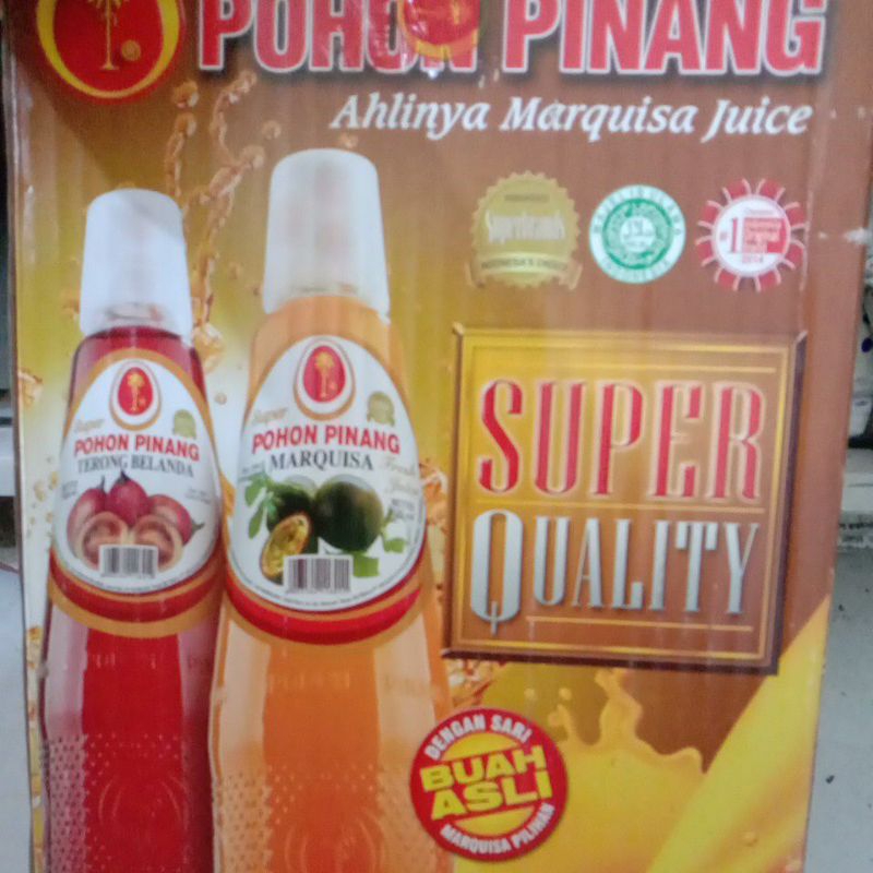 

Pohon Pinang Sirup Markisa Super 520 ml