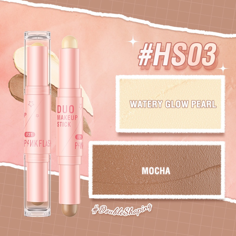 PINKFLASH DoubleShaping Magic Shaping Flicker Honey | Pinkflash Duo Makeup Stick