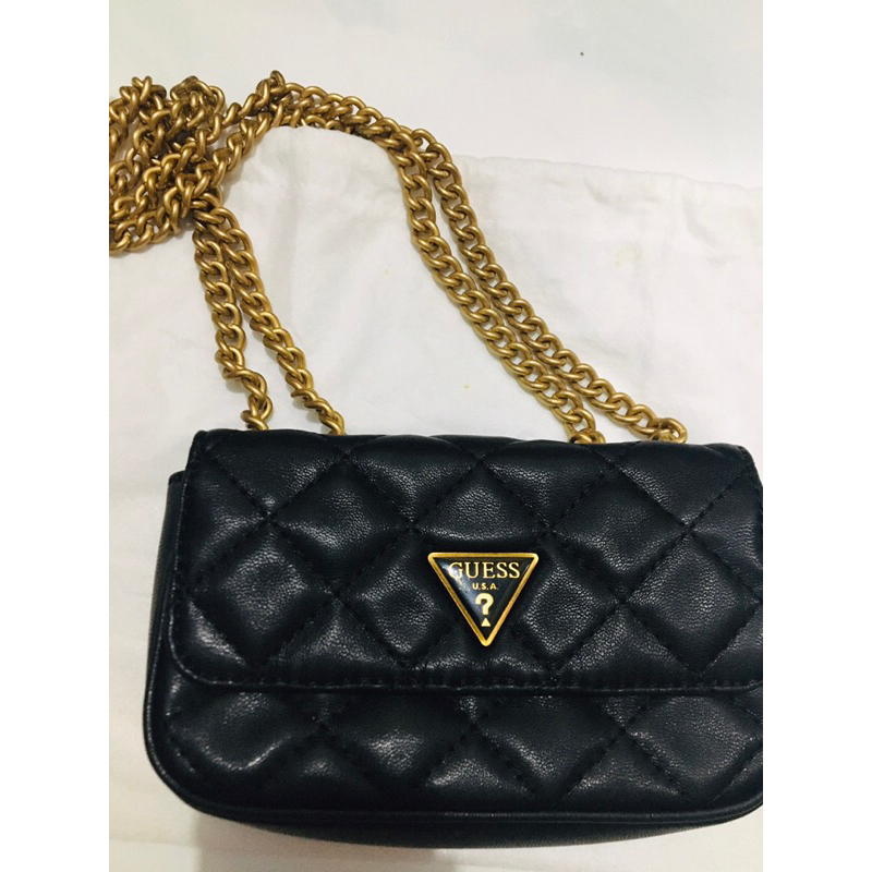 Preloved Guess cessily micro bag