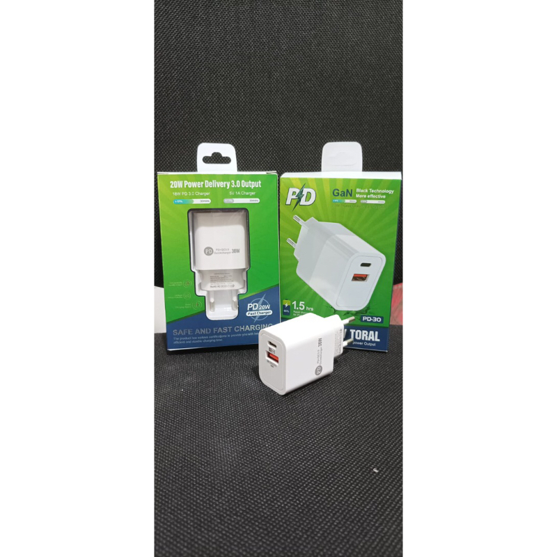 TRAVEL BATOK ADAPTOR 20W PD-30 ORIGINAL