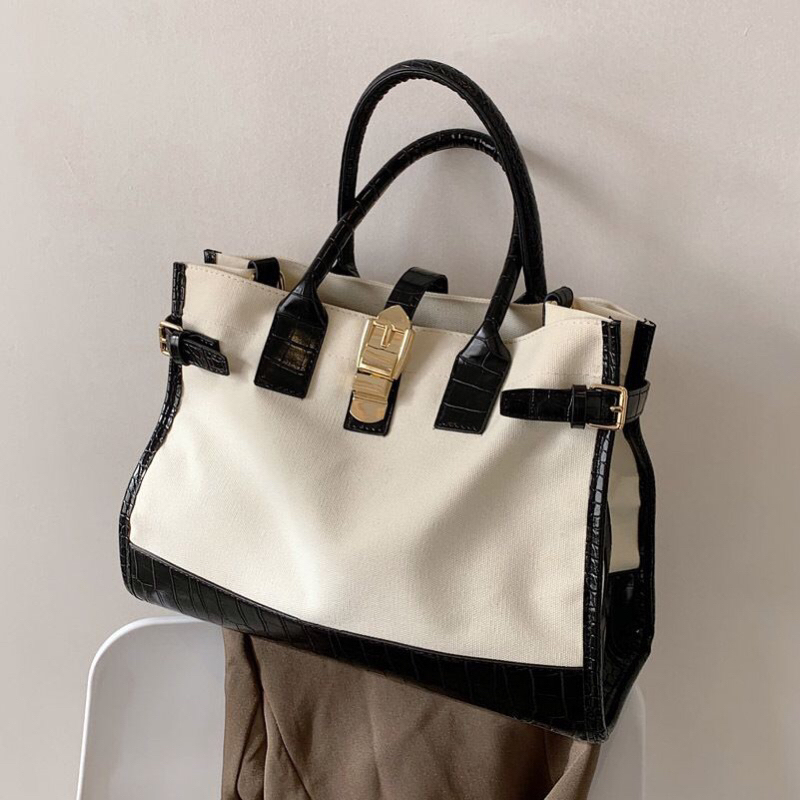 SG2152 syafniegalery hand bag import tas kerja wanita tas guru