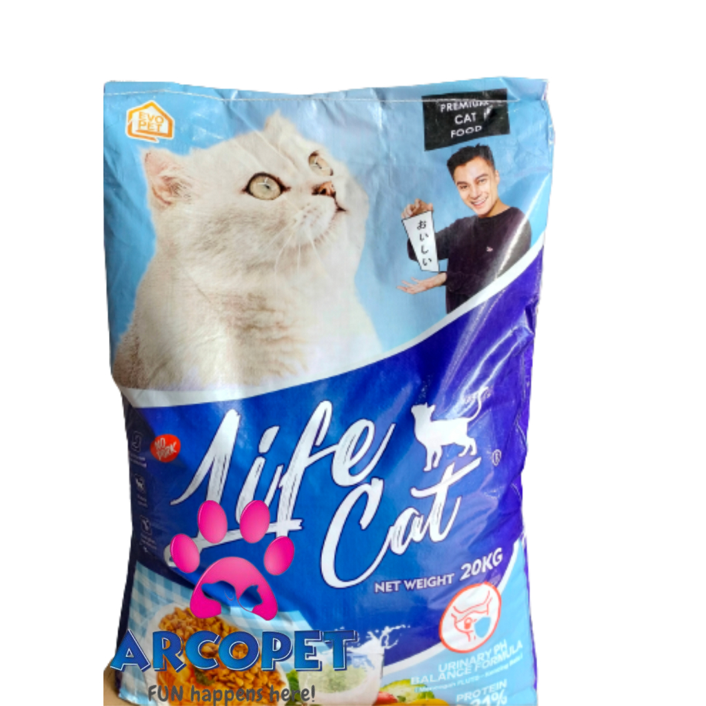Life Cat 20 KG Dry Food  Makanan Kucing