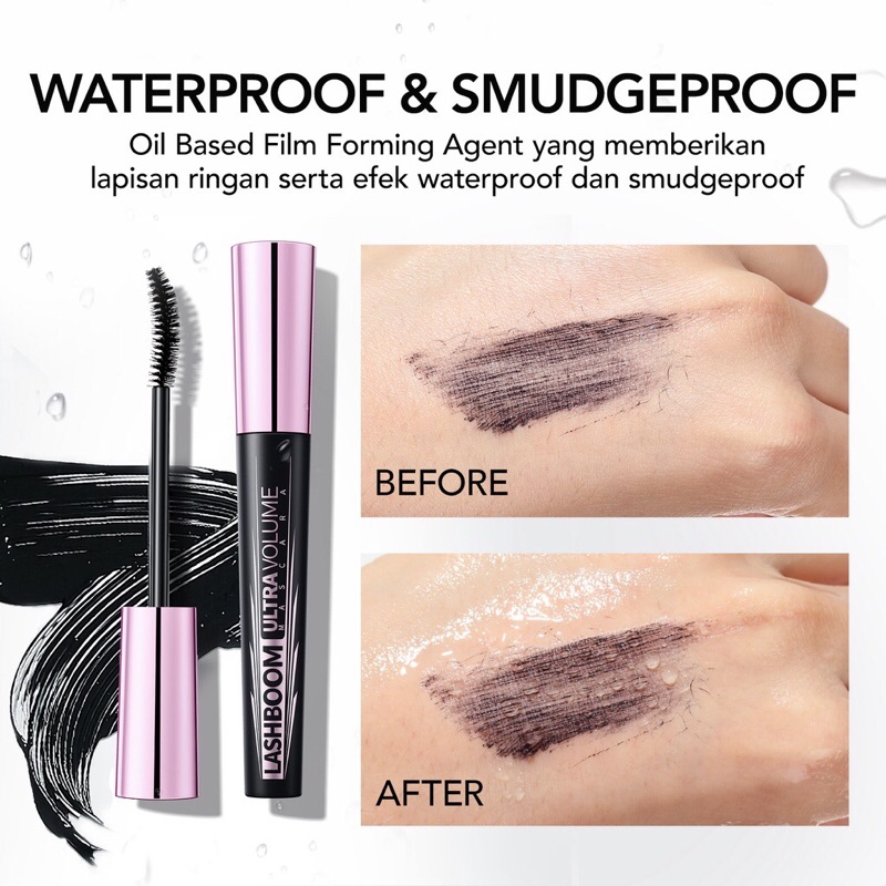 [BISA COD] Y.O.U - YOU Lashboom Ultra Volume Mascara - Maskara YOU - Maskara Waterproof