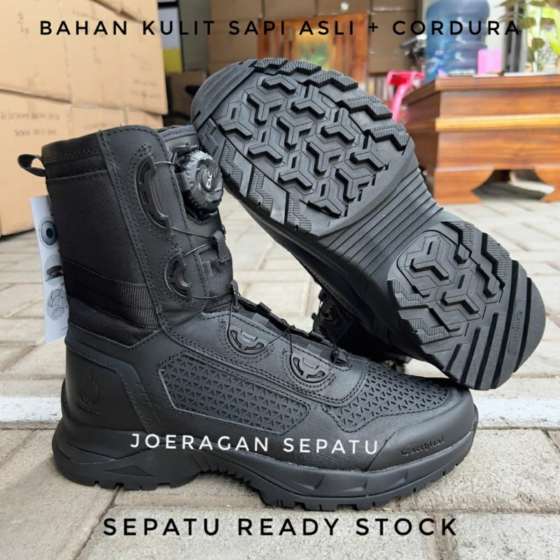 SEPATU PDL TNI POLRI TALI PUTAR TACTICAL LIBRA MK2 KULIT ASLI SEPATU PDL TACTICAL