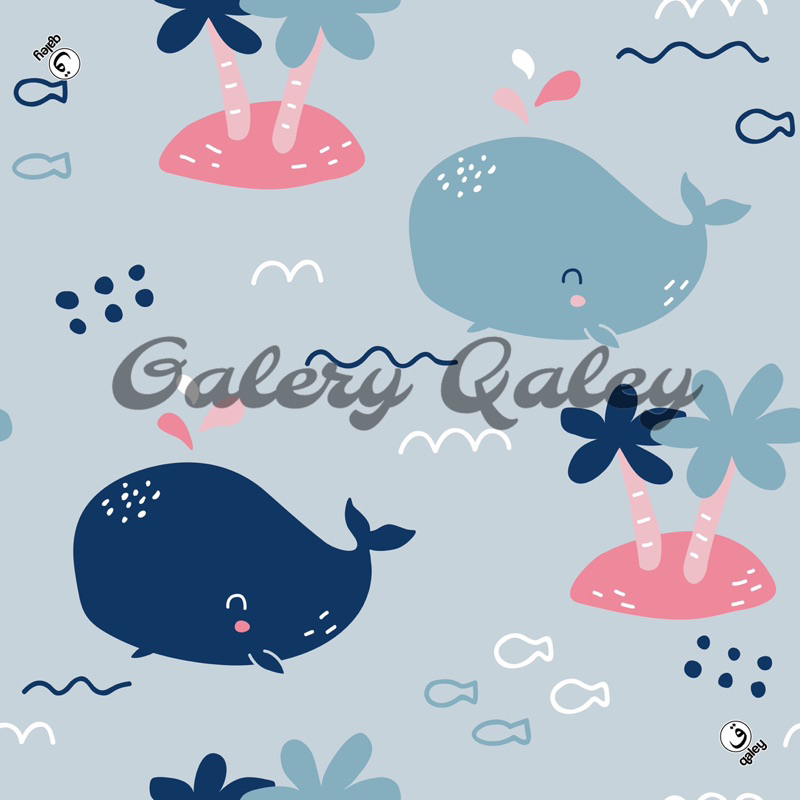 VOAL PRINTING INSTANT MOTIF WHALE / HIJAB INSTANT PRINTING PAUS LUCU