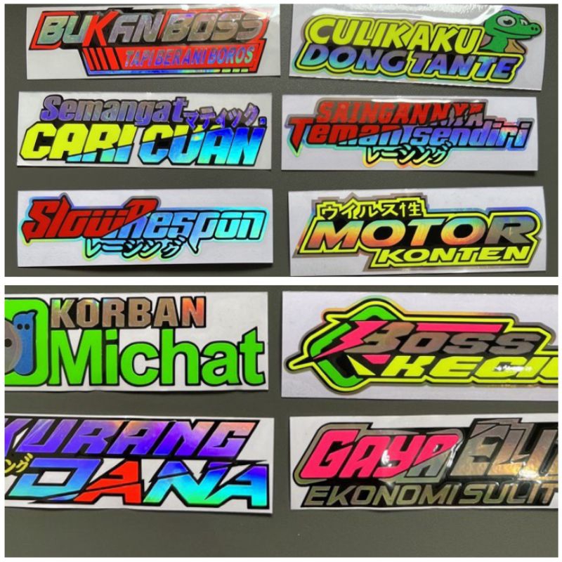 STICKER CUTTING KORBAN MICHAT DLL