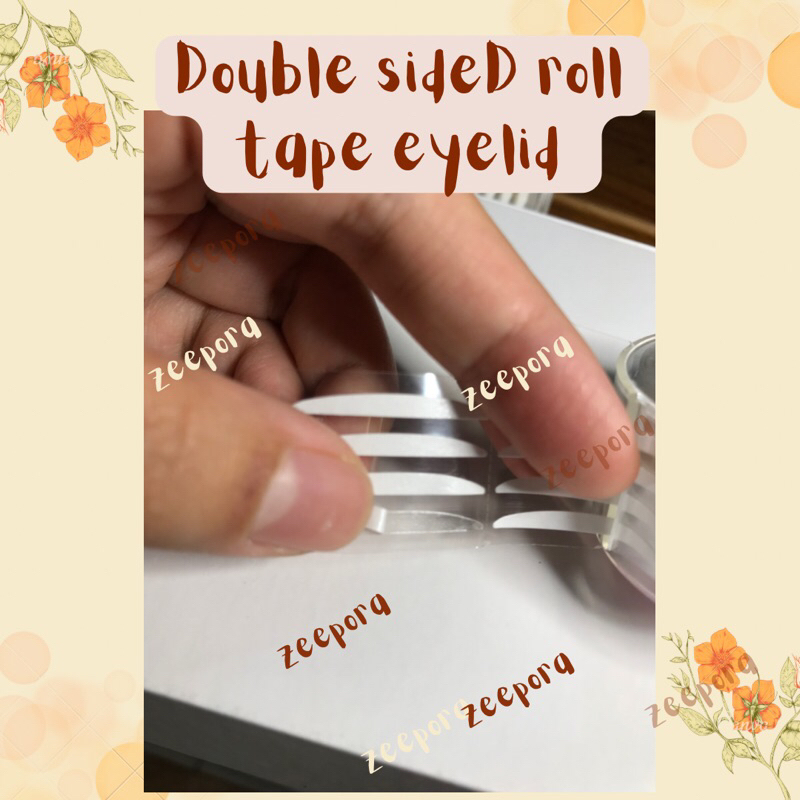 Eyelid tape roll double side doublesided isi 220 pasang 440 pcs