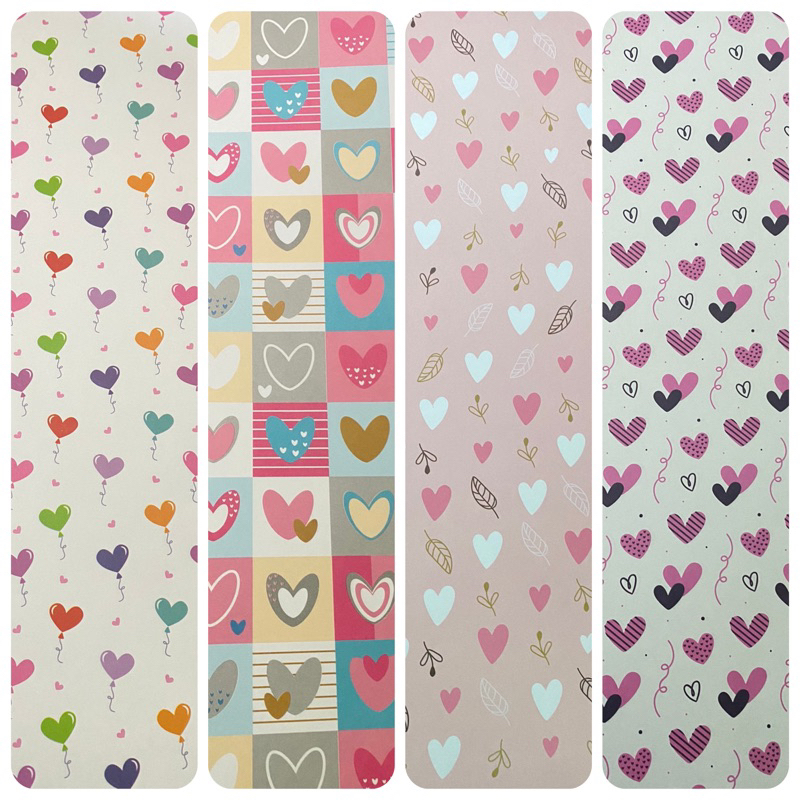 

KERTAS KADO SANSAN WAWA DOFF ISI 1 LEMBAR LOVE HEART FANCY PAPER SANWA