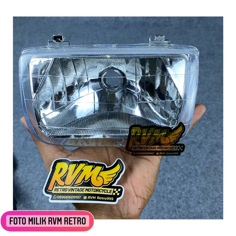 Reflektor honda astrea grand lampu depan astrea grand bening