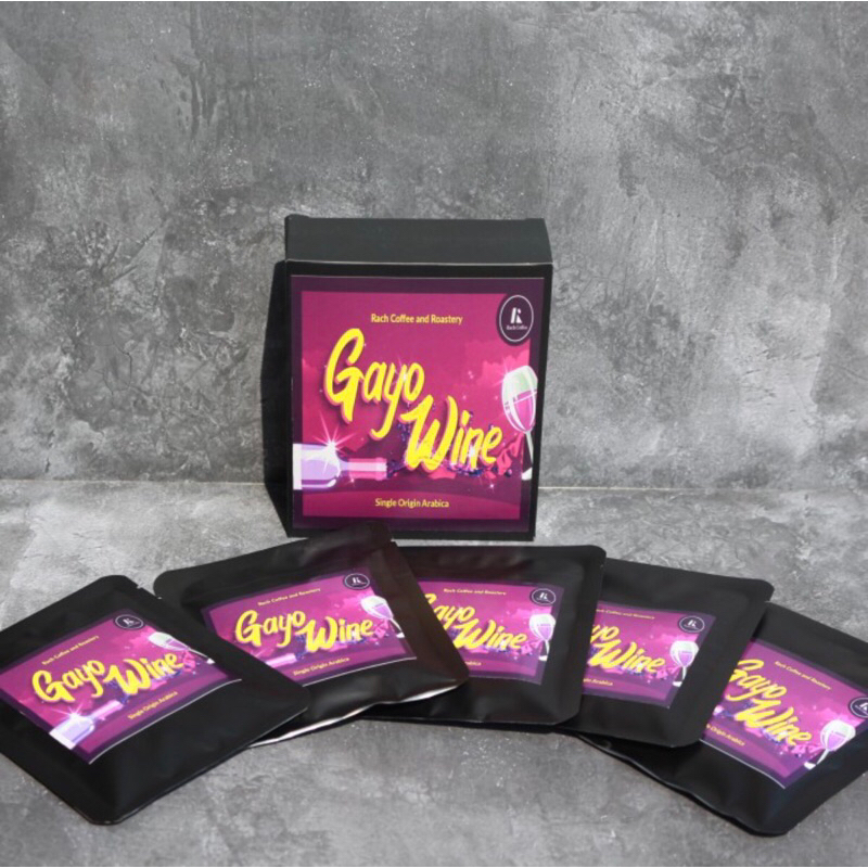 

RACH COFFEE DRIP BAG / FILTER BAG SINGLE ORIGIN COFFEE 5 Pcs