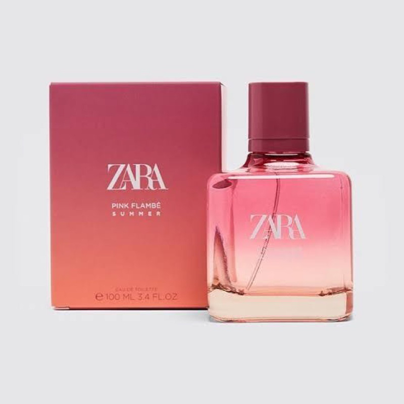 Parfum Zara Pink Flambe Travel Size 30ml Original Singapore