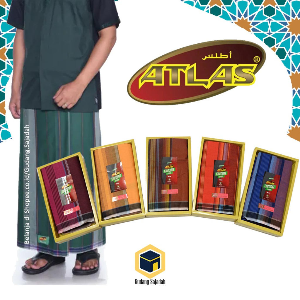 GROSIR KODIAN Sarung ATLAS Aneka Motif