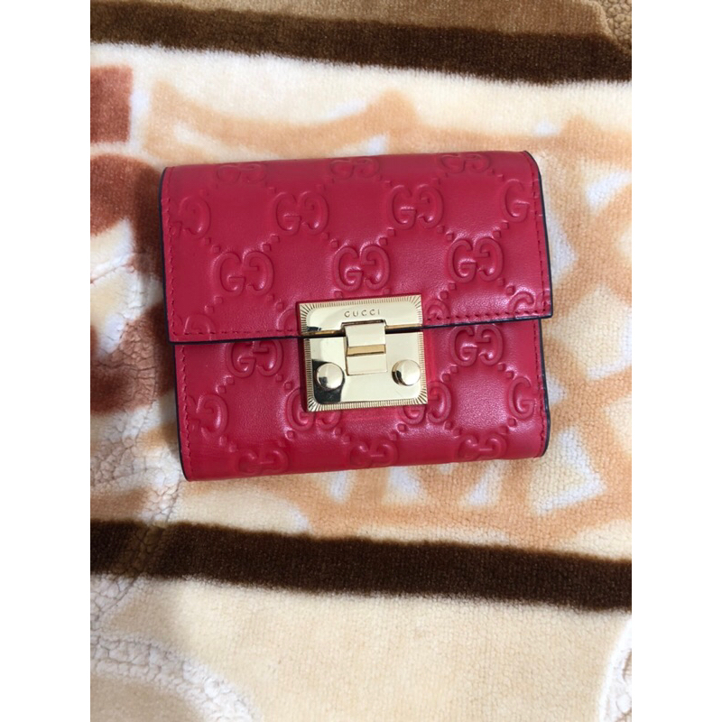 Dompet gucci padlock,dompet Preloved