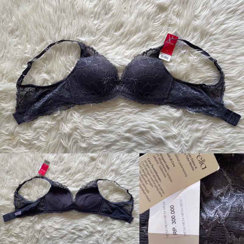 Obral Bra Sorella Tanpa Kawat Push Up B32 34