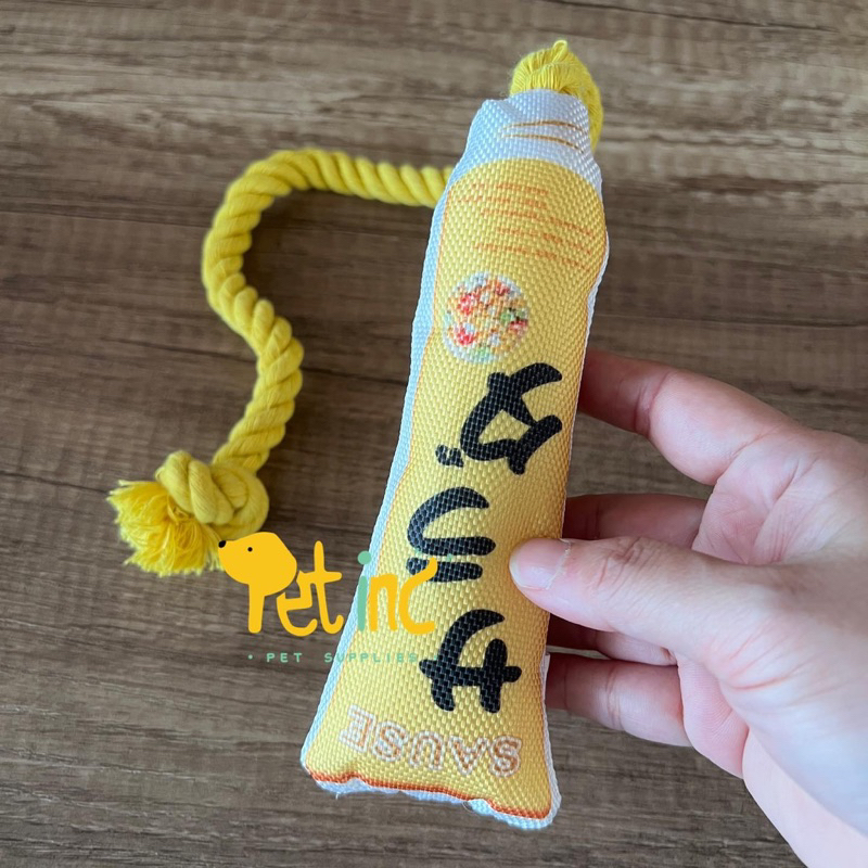 Japan sauce rustling rope plush toy (bisa bunyi kresek2)