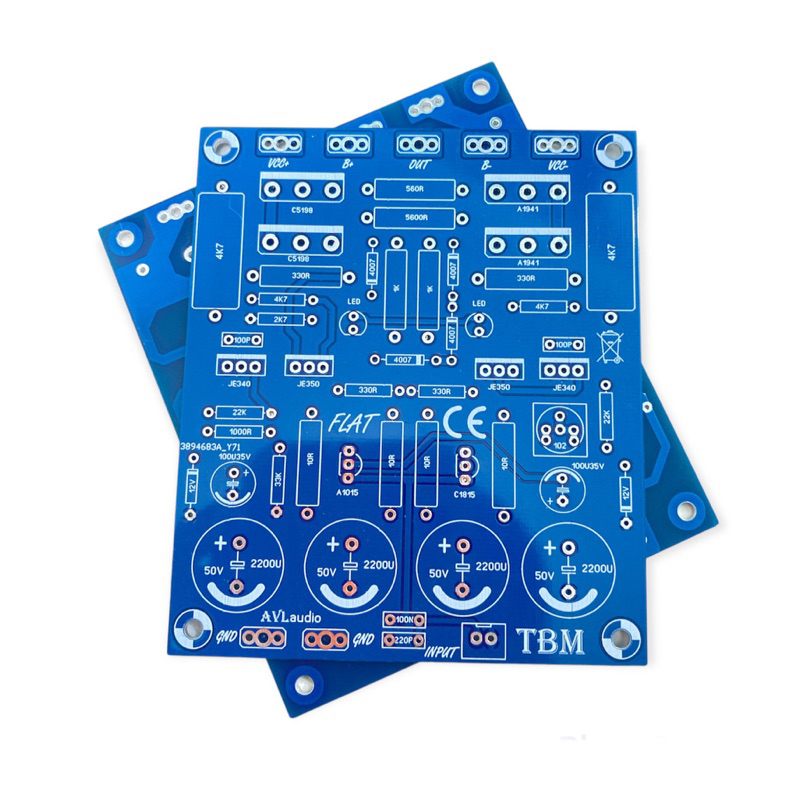 Pcb TBM Flat Dobel Layer