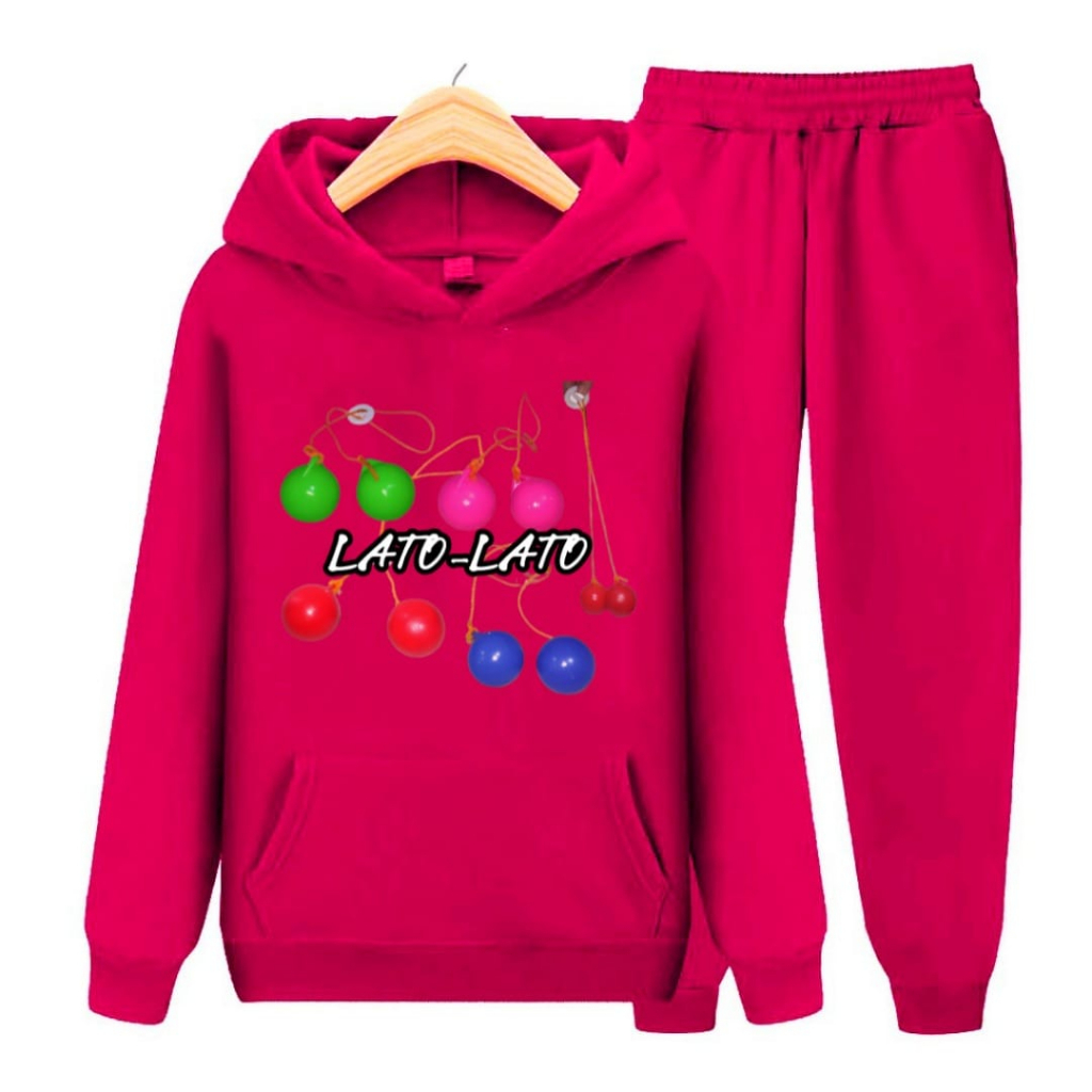 Setelan Sweater anak LATO-LATO 03 /Baju Sweater Hoodie Anak