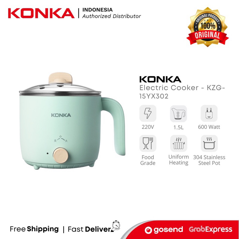 PRELOVED KONKA Electric Cooker | Panci Elektrik - KZG-15YX302 | Jual panci konka surabaya