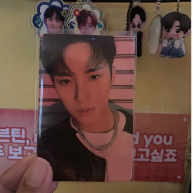 BOOKED PHOTOCARD PC ALBUM ATTACCA OP 2 MINGYU SEVENTEEN