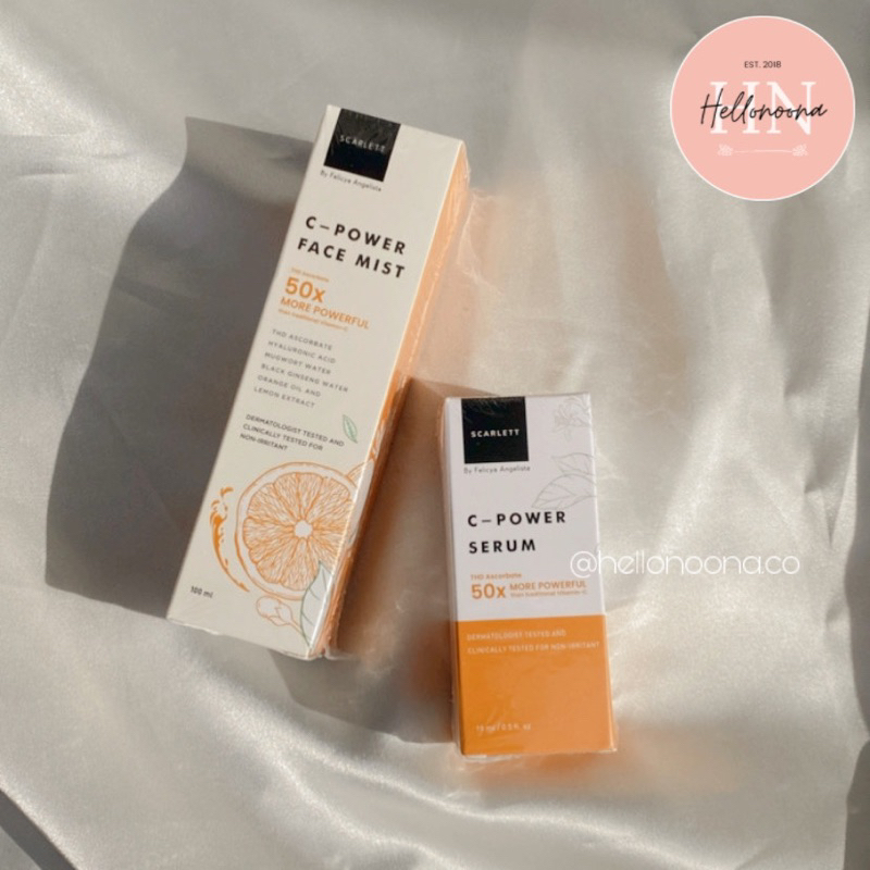 Scarlett Whitening Combo C-Power