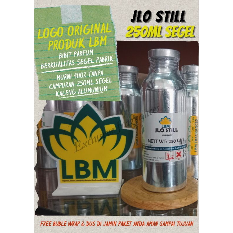 Bibit Parfum 100% Original LBM JLO STILL 250 ML (SEGEL) LBM - Bibit parfum Refill Jlo Still