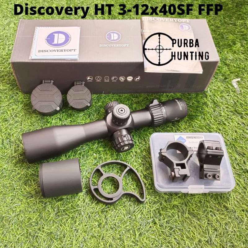 Telescope discovery HT 3-12x40SF FFP - DISCOVERY HT 3-12x40 sf ffp pendek